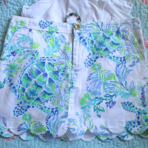 Lilly Pulitzer Colette Skort Island Ride size 10 - Picture 1 of 6